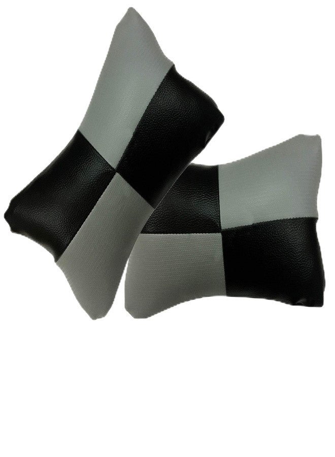 Adroitz Check Design Grey Car Seat Cushion for Swift_PR195 - Image 1